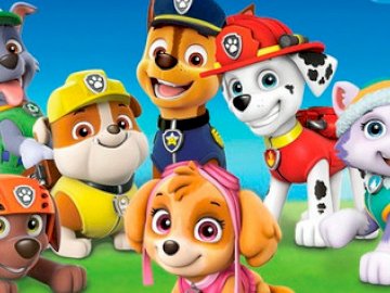 the puppies play in the garden online puzzle