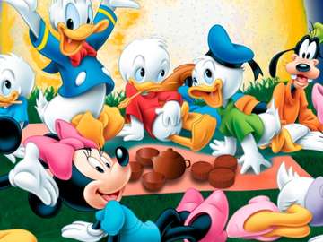 Mickey Mouse online puzzle